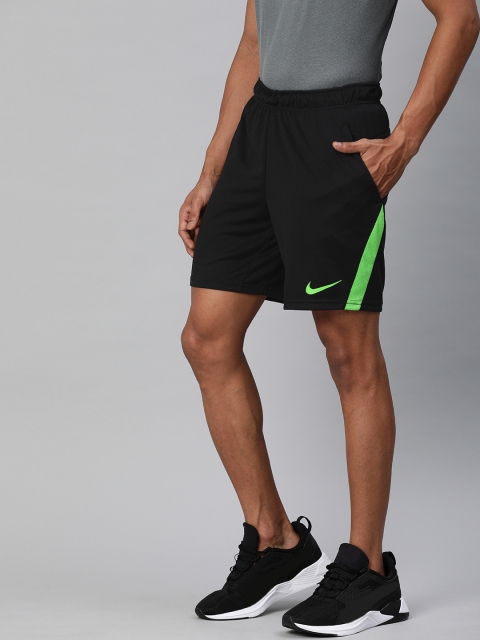 

Nike Men Black Solid AS M NK DF KNIT Dri Fit Regular Fit Training Shorts