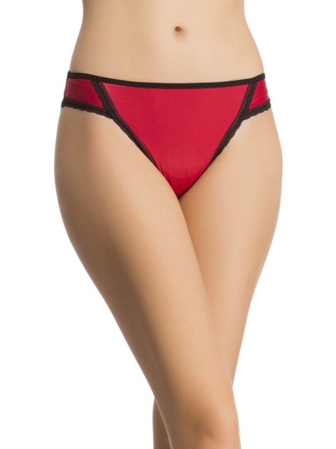 

Clovia Women Red Briefs PN0525P09