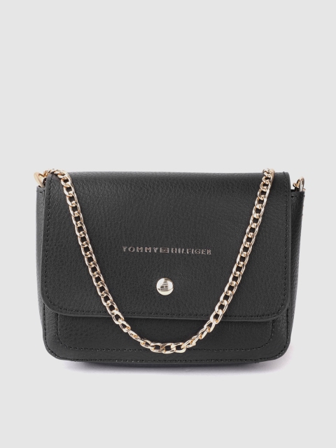 

Tommy Hilfiger Women Black Solid Sling Bag