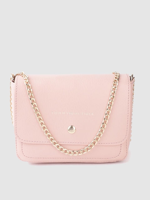 

Tommy Hilfiger Women Pink Solid Sling Bag