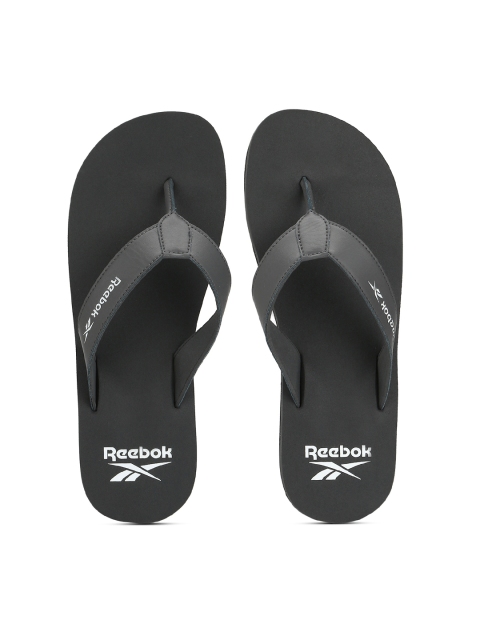 

Reebok Men Grey Printed ARUBA Thong Flip-Flops