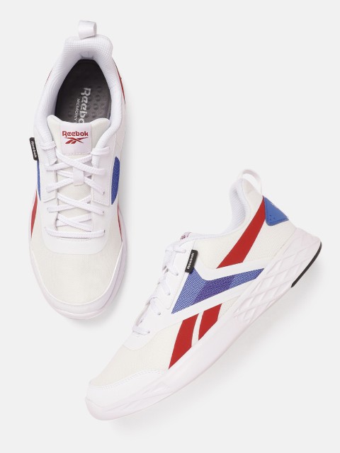 

Reebok Men White & Red Woven Design Pride Training Shoes