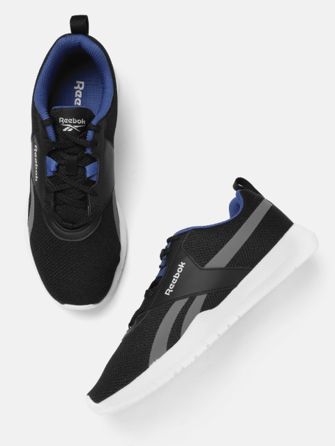 

Reebok Men Black Woven Design Tommen Training Shoes