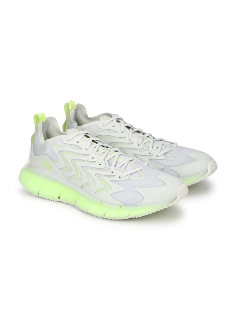 

Reebok Unisex Off White ZIG Kinetica 21 Running Shoes