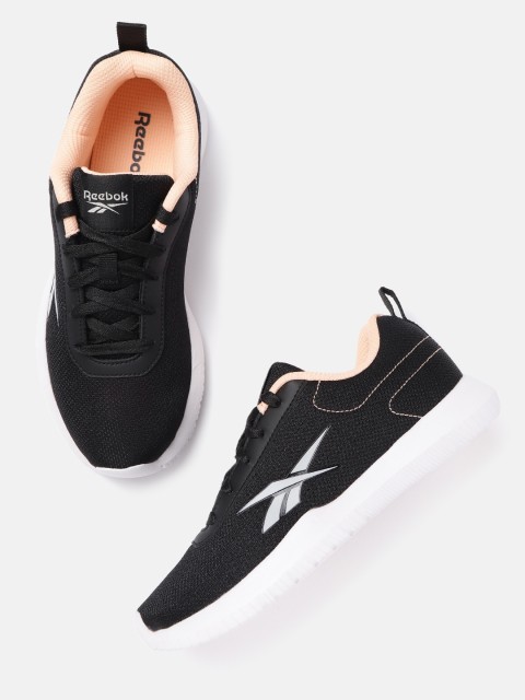 

Reebok Women Black Woven Design Advent Training Shoes
