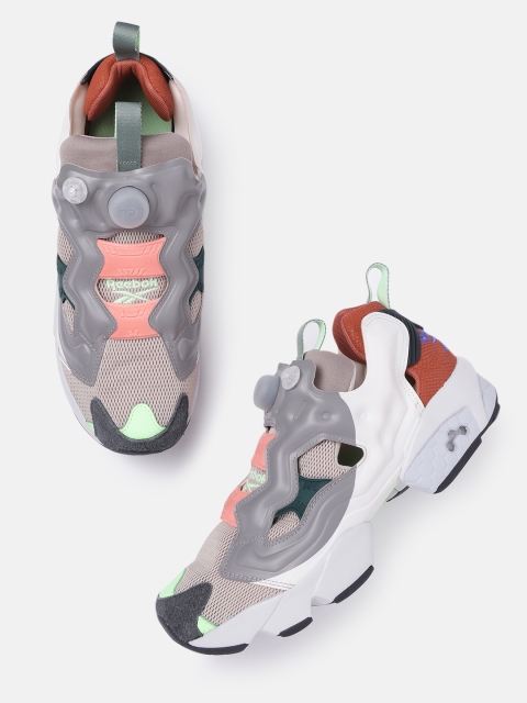 

Reebok Classic Women Multicoloured Instapump Fury Colourblocked Running Shoes, Multi