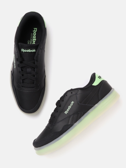 

Reebok Classic Men Black Solid Royal Techque T CE Sneakers
