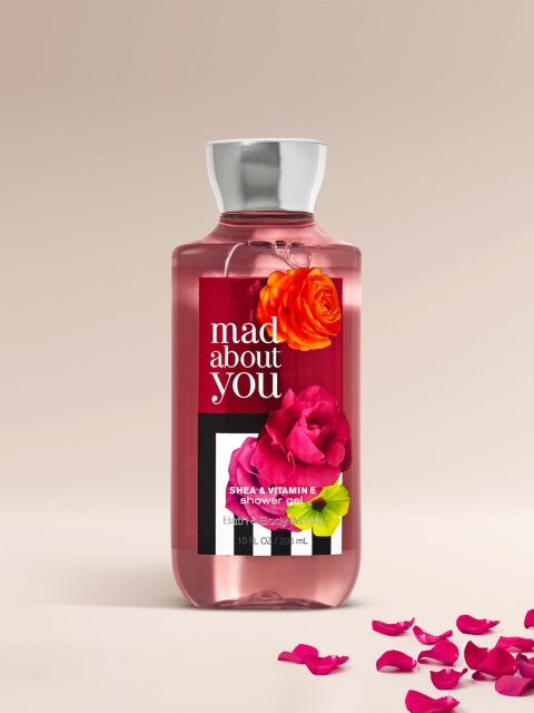 

Bath & Body Works Mad About You Shea & Vitamin E Shower Gel 295 ml, Pink