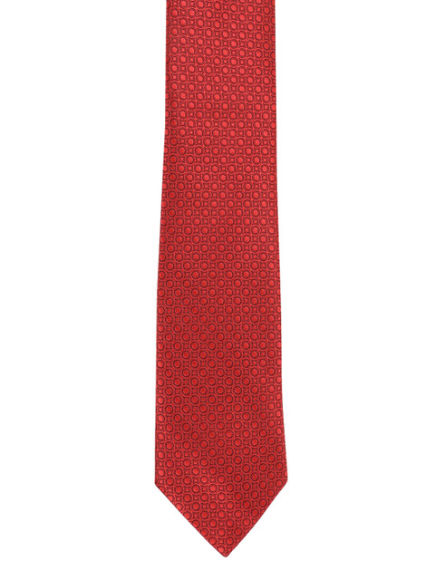 

Alvaro Castagnino Men Maroon Printed Broad Tie