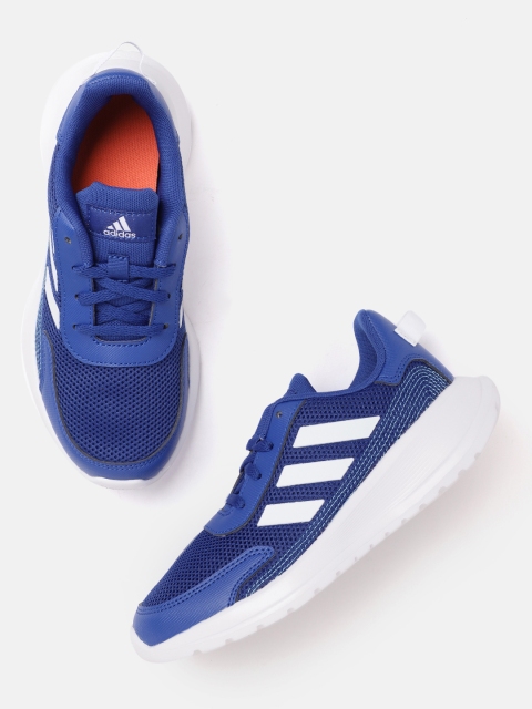 

ADIDAS Kids Blue Woven Design Tensor Running Shoes