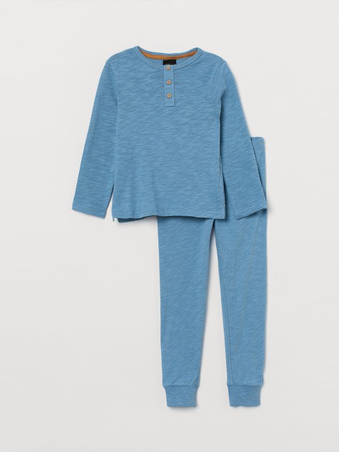 

H&M Boys Blue Cotton Pyjamas