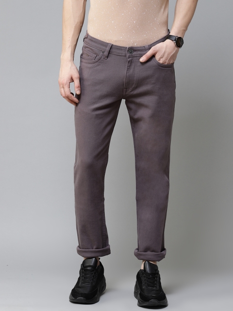 

Blackberrys Men Taupe Buff Slim Fit Low-Rise Clean Look Jeans
