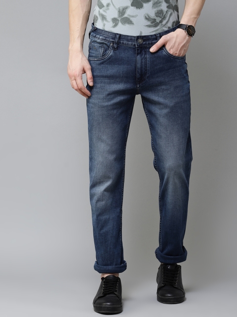 

Blackberrys Men Navy Blue Cotton Skinny Fit Low-Rise Clean Look Jeans