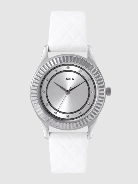 

Timex Women Silver-Toned Analogue Watch TW00ZR278E