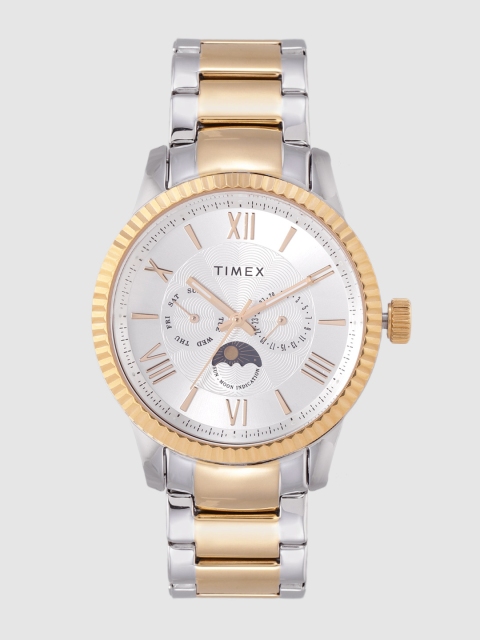 

Timex Men Silver-Toned E Class Analogue Watch TWEG15108