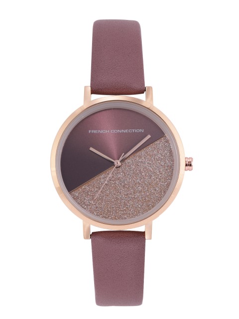 

French Connection Women Purple & Pink Analogue Watch FCN0008D-R
