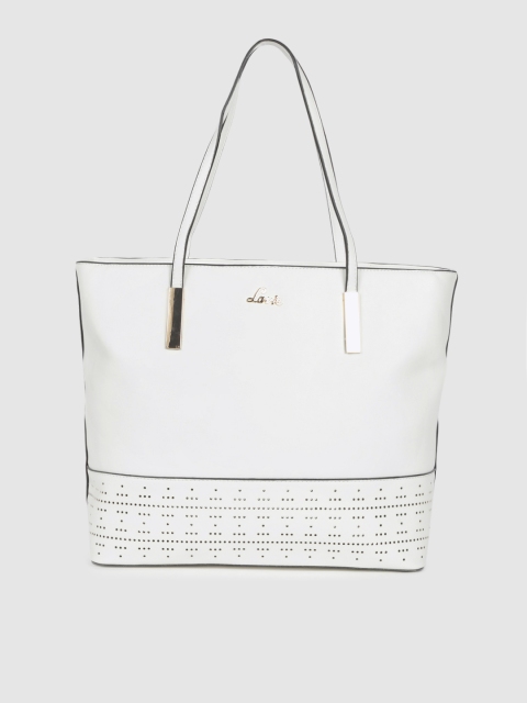 

Lavie White Solid Shoulder Bag