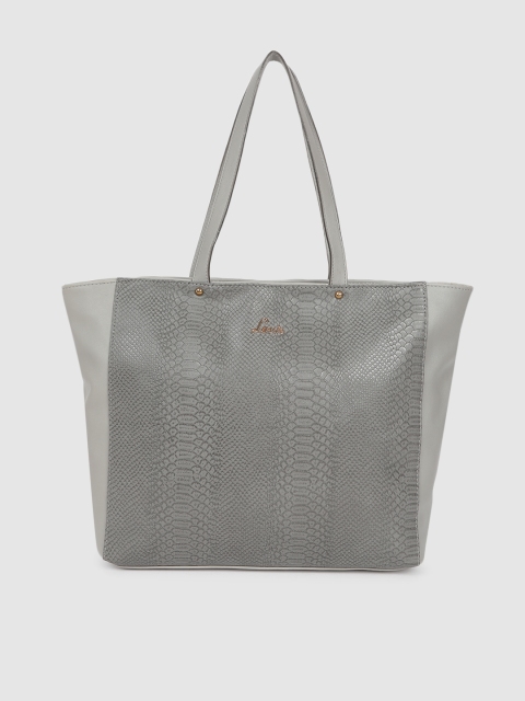 

Lavie Grey Animal Textured MALNOV Shoulder Bag