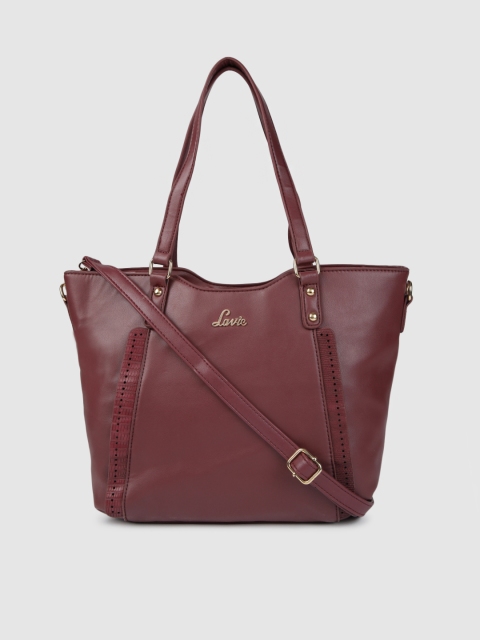 

Lavie Maroon Solid LUCILLE Shoulder Bag