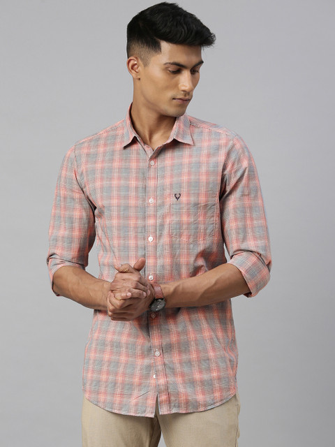 

Allen Solly Men Multicoloured Modern Fit Micro Checked Casual Shirt, Multi