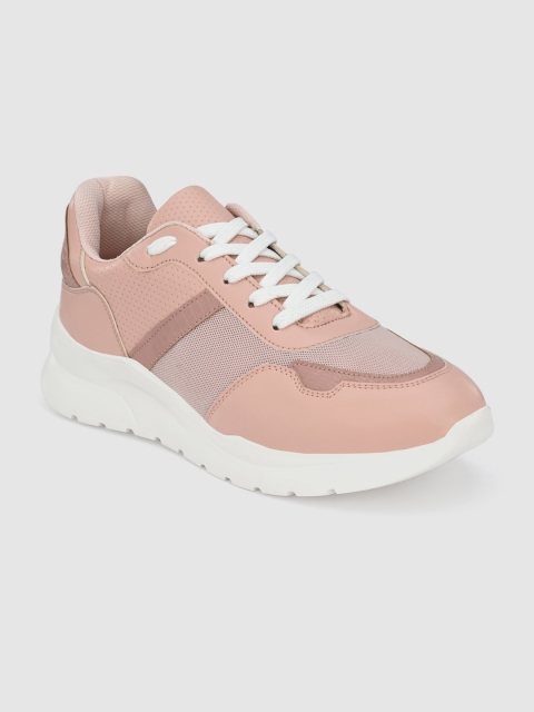 

Roadster Women Pink Solid Sneakers