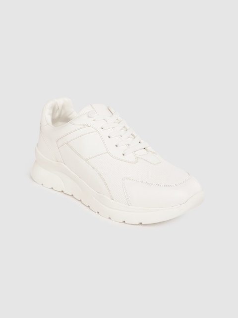 

Roadster Women White Textured Sneakers