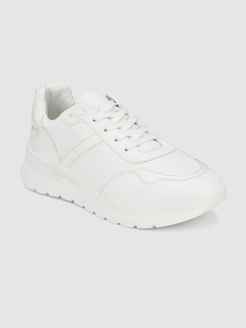 

Roadster Women White Solid Sneakers