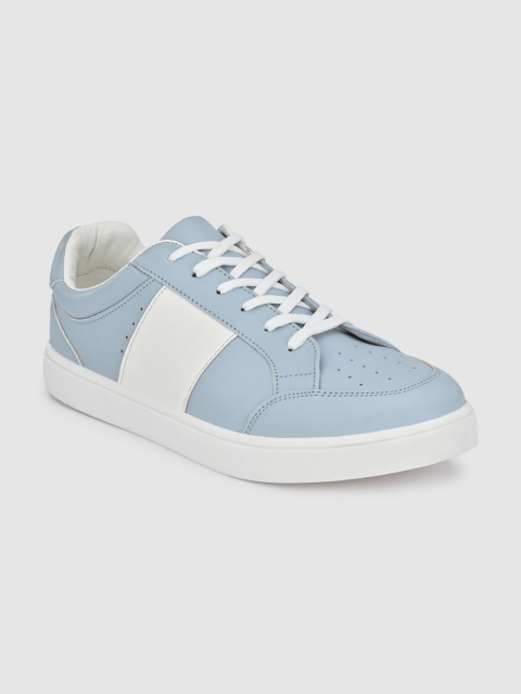 

The Roadster Lifestyle Co Women Blue & White Colourblocked Sneakers