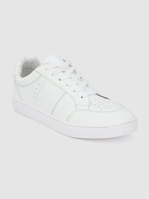 

The Roadster Lifestyle Co Women White Perforations Sneakers