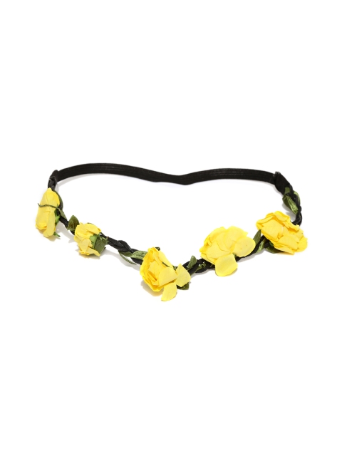 

ToniQ Black & Yellow Elasticated Hairband