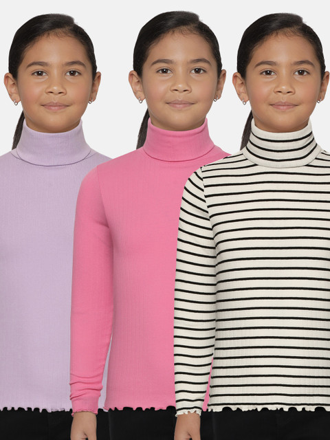 

Marks & Spencer Girls Pack of 3 Sustainable Tops, White