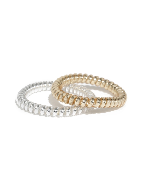 

ToniQ Set of 2 Coiled Hairbands, Gold