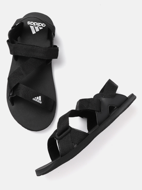 

ADIDAS Men Black Solid Avior 2.0 Sports Sandals