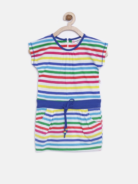 

Peppermint Girls Multicoloured Striped Shift Dress, Multi