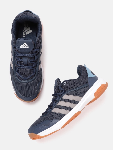 

ADIDAS Men Navy Blue Solid 90s NDR Badminton Shoes