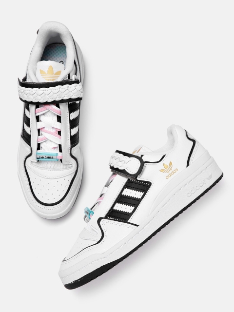 

ADIDAS Originals Women White & Black Forum Plus Sneakers