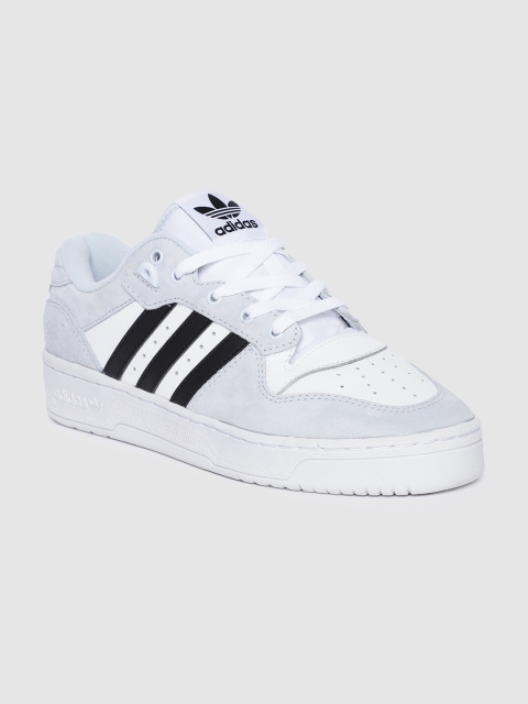 

ADIDAS Originals Men White RIVALRY LOW ADI COLOR Q2 Leather Sneakers