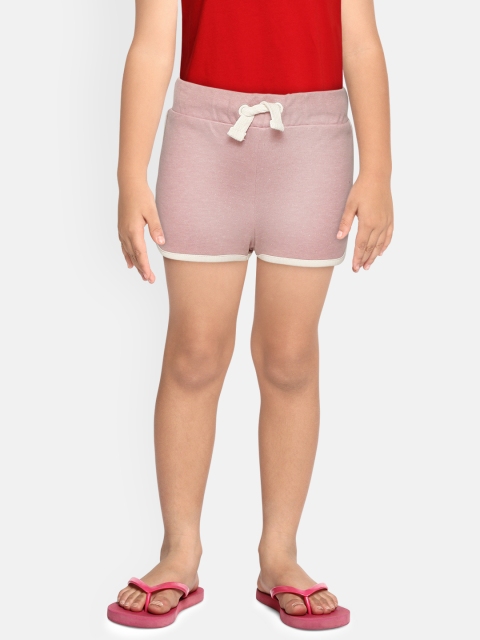 

Marks & Spencer Girls Pink Solid Regular Fit Sustainable Shorts