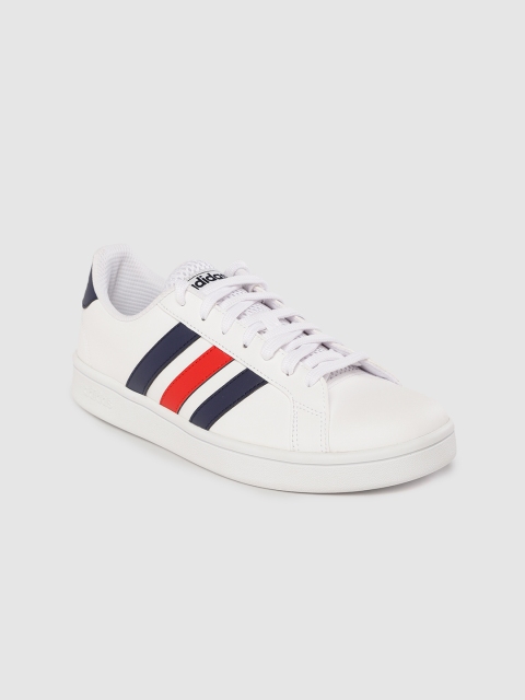 

ADIDAS Women White Solid Adiset Sneakers