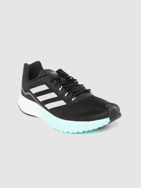 

ADIDAS Women Black Woven Design SL20 Running Shoes