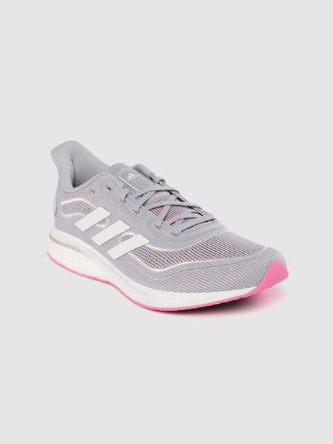 

ADIDAS Women Grey Woven Design Supernova Running Shoes
