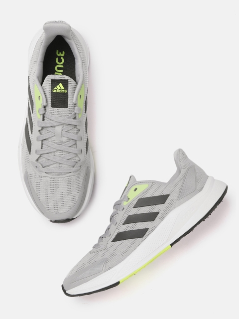 

ADIDAS Men Grey X9000L1 Woven Design Running Shoes