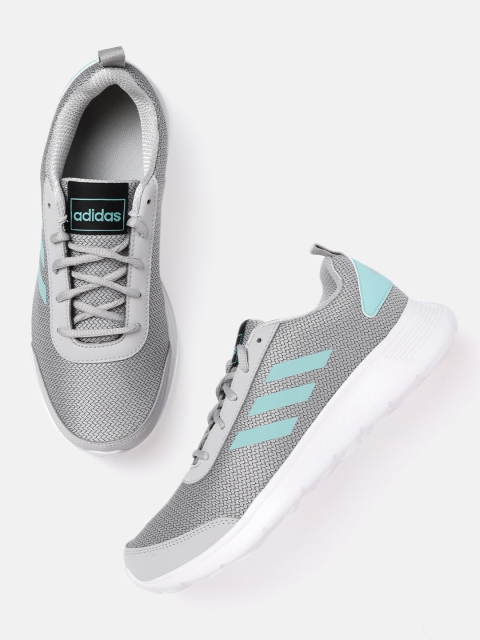 

ADIDAS Women Grey Woven Design Lite Runner Shoes