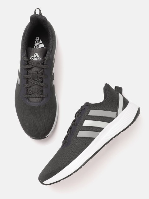 

ADIDAS Men Charcoal Grey Woven Design Astound Running Shoes
