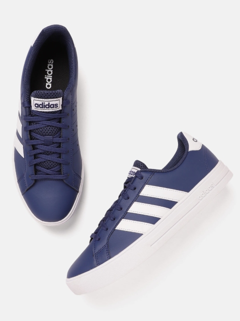 

ADIDAS Men Navy Blue Solid Adiset Running Shoes