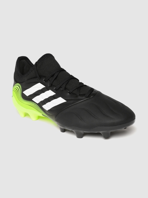 

ADIDAS Men Black Textured Leather COPA 21.3 Firm Ground Cleated Football Shoes