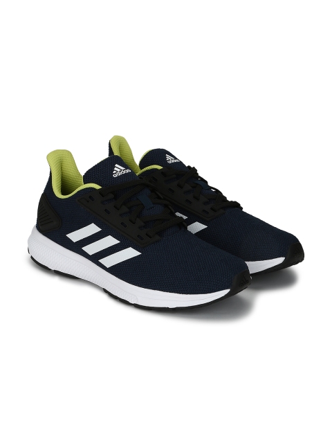 

ADIDAS Men Navy Blue & White Prim Woven Design Running Shoes