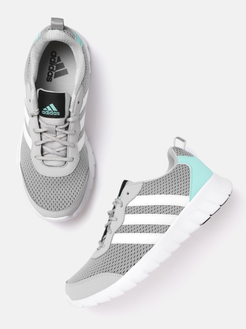 

ADIDAS Women Grey Woven Design SweepIt Running Shoes
