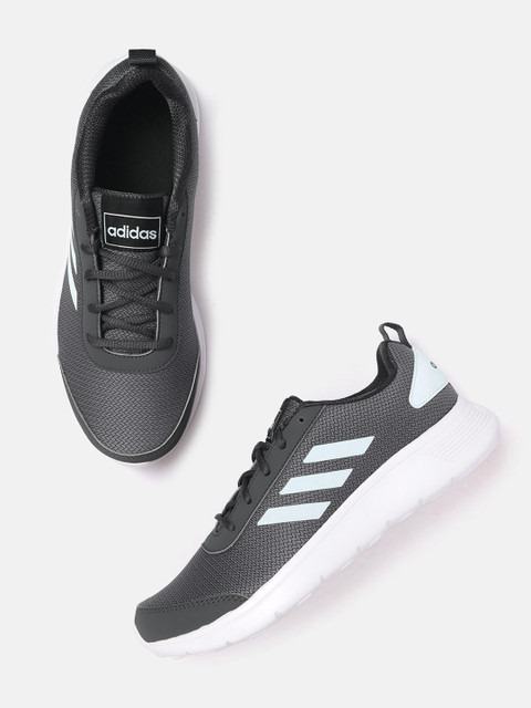 

ADIDAS Women Grey Woven Design Lite Runner Shoes