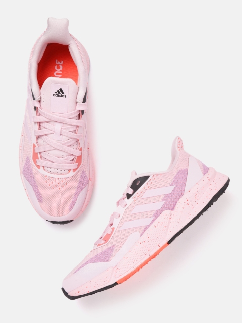 

ADIDAS Women Pink Woven Design X9000L2 Running Shoes
